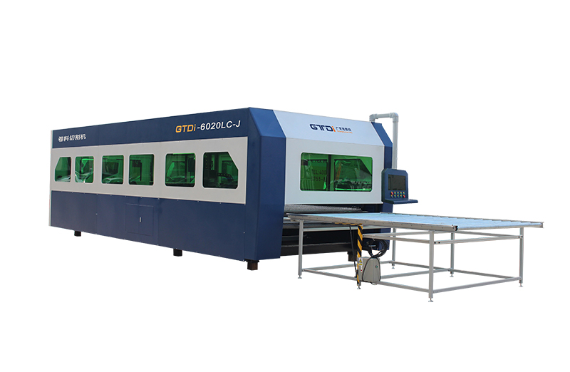 星空电子数控6020卷料激光切割机可搭配生产线